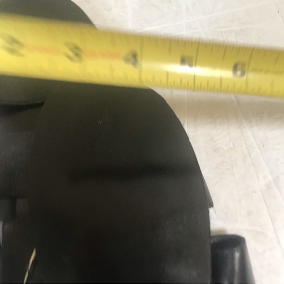 Burberry NEW Leather Strap Buckle Minimalist  Sandals Flats Shoes Unisex Black - Picture 16 of 16